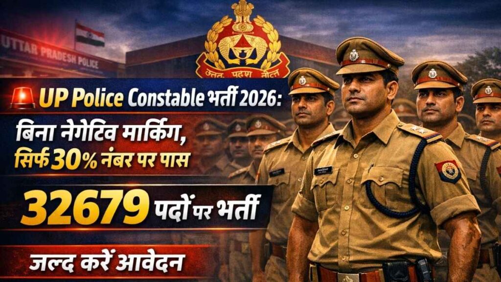 UP Police Constable भर्ती 2026