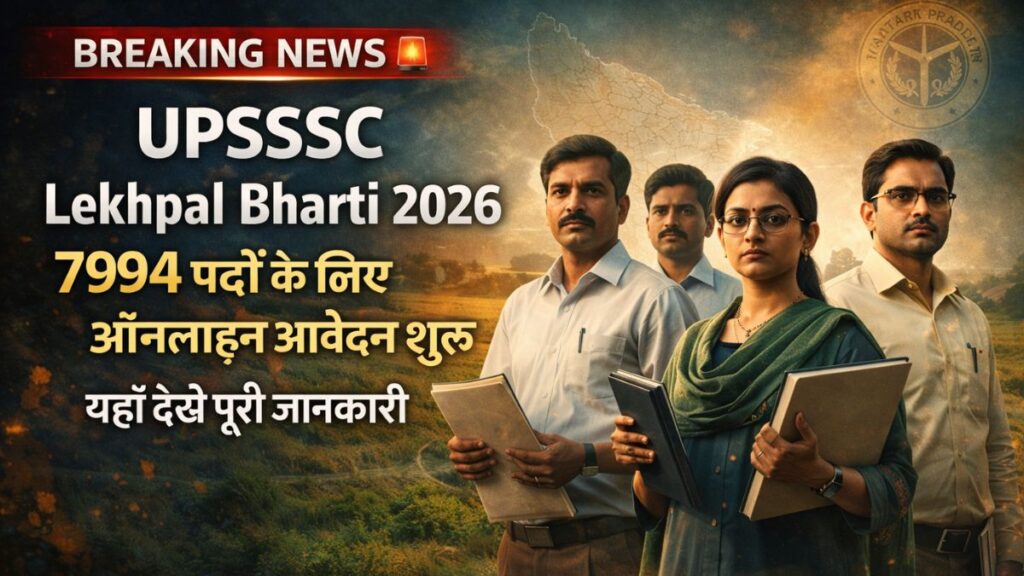UPSSSC Lekhpal Bharti 2026