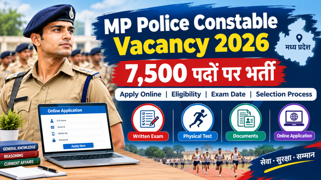 MP Police Constable Vacancy 2026